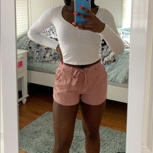 Ambiance Apparel Tie Shorts